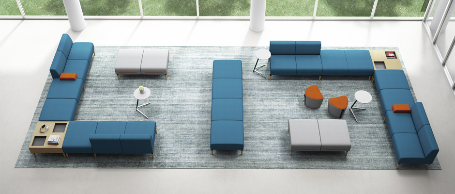 Soft Seating for Office | Elephants Office | Reception Area Seatings